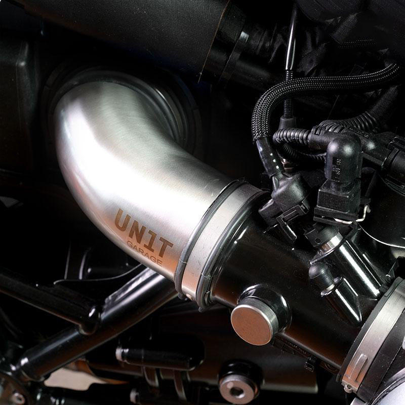 BMW R nineT 1200 Urban G/S (hoher Auspuff) [2017-2023] - Paar Ansaugkrümmer aus Edelstahl