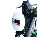 BMW R 12 nineT [2024-2026] - Scheinwerferabdeckung aus Leder mit Logo