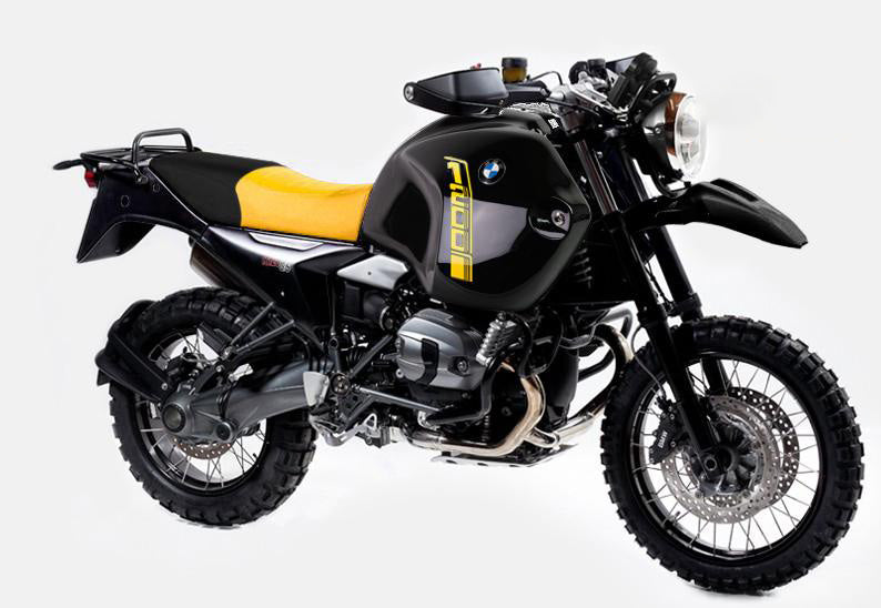 BMW R 120 G/S [2004-2012] - Tankabdeckungen Schwarz