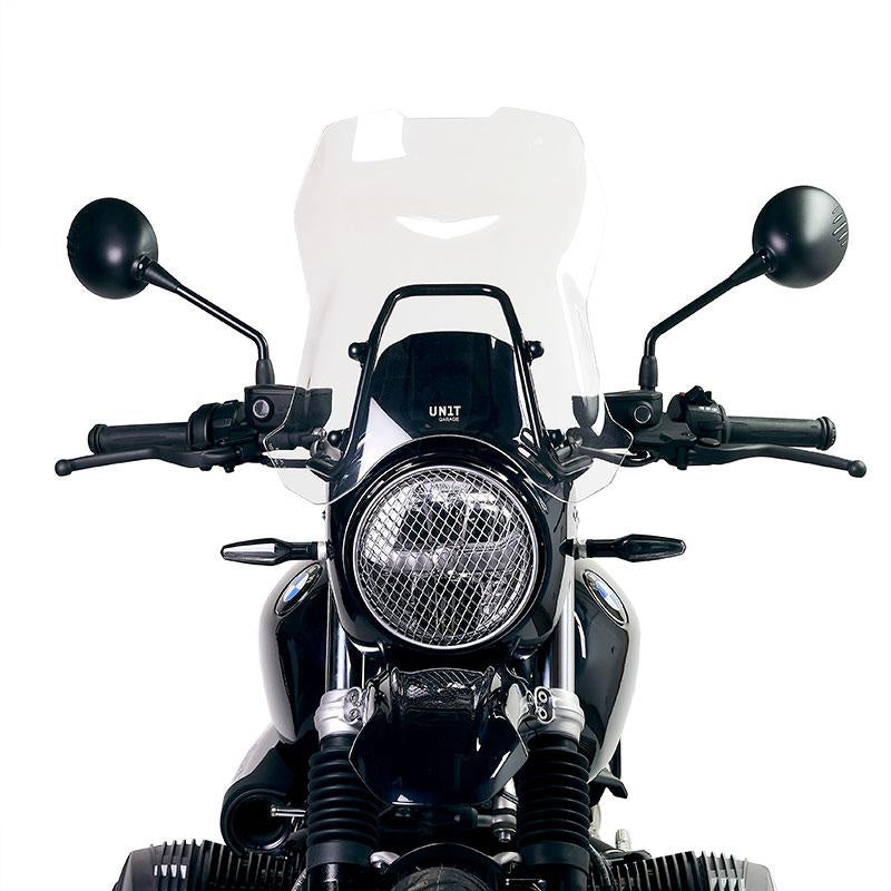 BMW R nineT 1200 Urban G/S (hoher Auspuff) [2017-2023] - Universelle XL-Verkleidung für runden Scheinwerfer