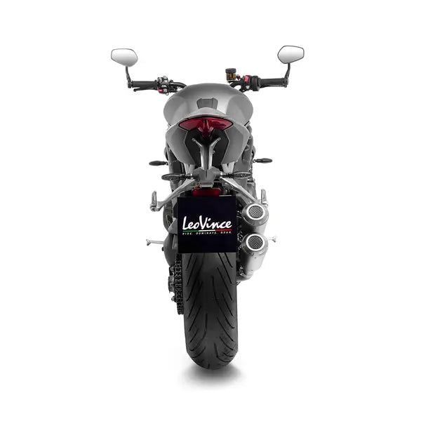 Triumph Speed Triple 1200 RS [LEOVINCE] – LV-10 Slip-On Schalldämpfer aus Edelstahl