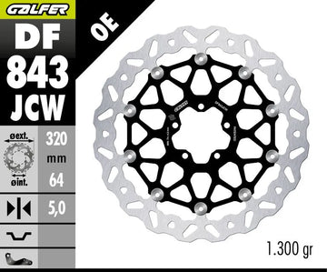Cfmoto MT 800 ABS [2025] - BRAKE DISC FLOATECH WAVE – picture 2