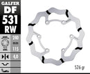 Yamaha Yz 450 F [2022-2023, 2025, 2024, 2024-2025] - BRAKE DISC FIXED WAVE GROOVED OVERSIZE - Picture 2