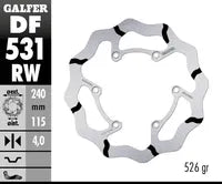 Yamaha Yz 450 F [2022-2023, 2025, 2024, 2024-2025] - BRAKE DISC FIXED WAVE GROOVED OVERSIZE - Picture 6