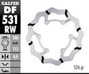 Yamaha Yz 450 F [2022-2023, 2025, 2024, 2024-2025] - BRAKE DISC FIXED WAVE GROOVED OVERSIZE - Picture 6