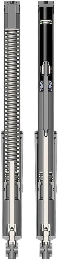 Harley Davidson Flhtk [SUSPENSION PROGRESSIVE] – Kit fourche à cartouche monotube