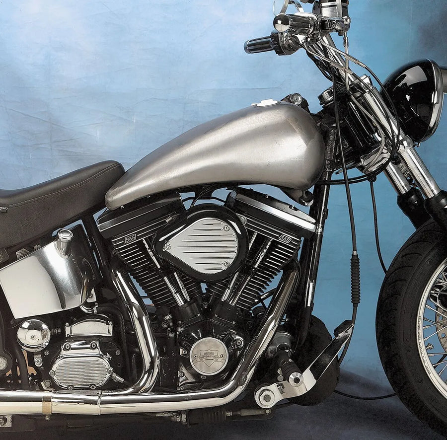 Harley Davidson FXSTS [DRAG SPECIALTIES] - Ensemble de réservoirs plats en deux parties allongés de 2"