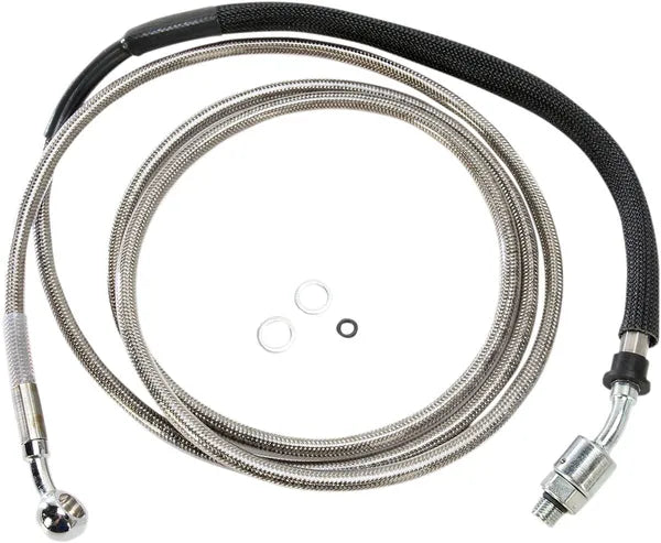 Harley Davidson Fxsbse [DRAG SPECIALTIES] - Stainless Steel Hydraulic Clutch Line