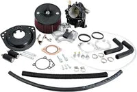 Harley-Davidson FLSTFSE 1690 Fat Boy Screamin Eagle [2005] - Super E Vergaser-Kit mit Ansaugstutzen – Bild 6
