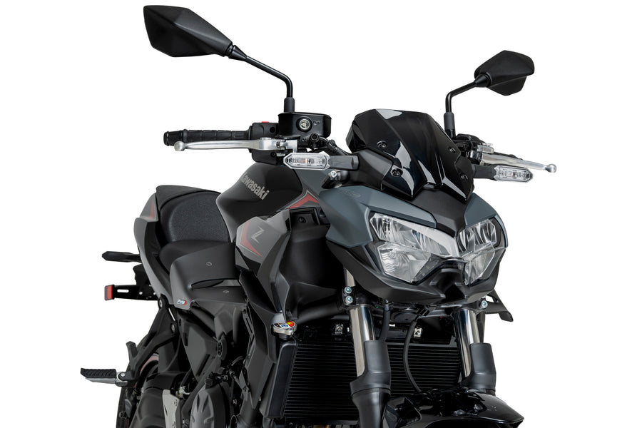 KAWASAKI Z 650 [2025] – Spoiler D12 – Look Carbone