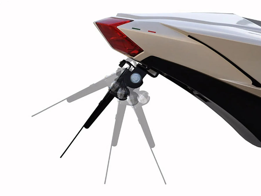 ducati multistrada 1200 [ZIEGER] – X-Line license plate holder type E