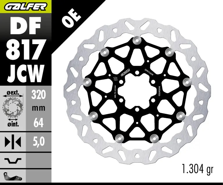 Moto Guzzi AUDACE 1400 CARBON [2018-2020] - BRAKE DISC FLOATECH WAVE – picture 2
