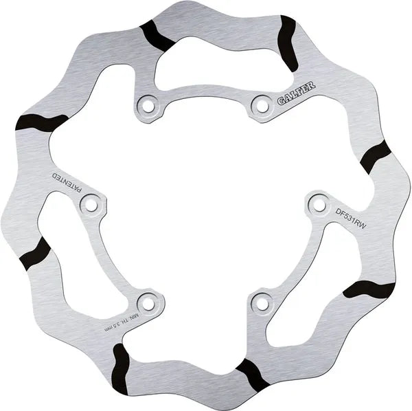 Yamaha Yz 450 F [2022-2023, 2025, 2024, 2024-2025] - BRAKE DISC FIXED WAVE GROOVED OVERSIZE - Picture 3