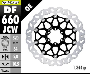 Bimota SB5 1135 [1985-1986] - DISQUE DE FREIN FLOATECH WAVE – photo 2