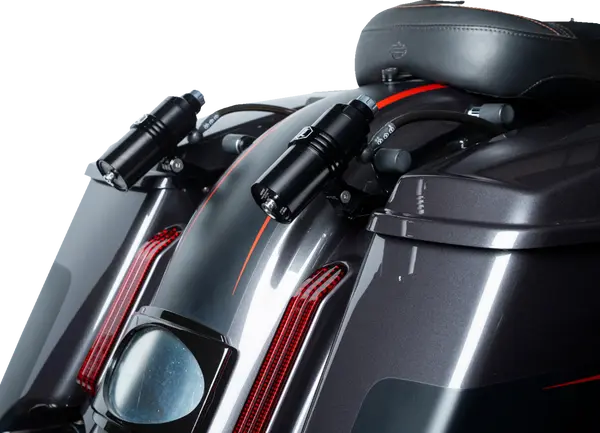 Harley-Davidson FLTRX 1923 Road Glide 117 [2024-2025] - REVO ARC Billet Remote Reservoir Outer Mounts - Image 5