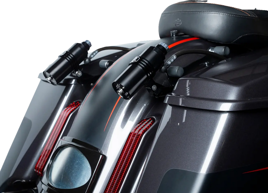 Harley-Davidson FLTRX 1923 Road Glide 117 [2024-2025] - REVO ARC Billet Remote Reservoir Outer Mounts - Image 2