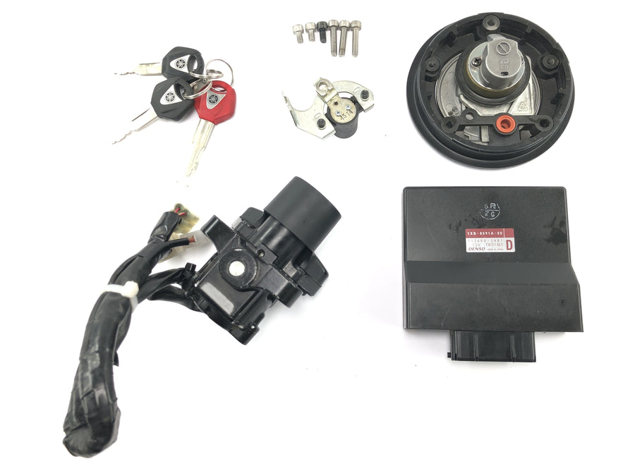 Yamaha MT07 RM04 [2014] - Lock set ignition lock tank lock seat lock ECU immobilizer
