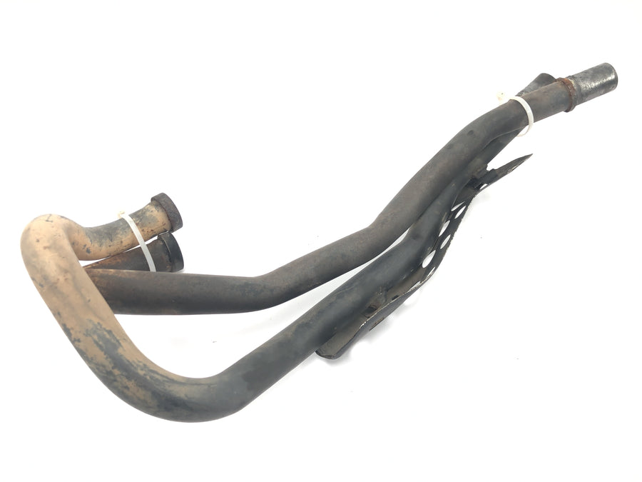 Honda NX 650 Dominator RD02 [1994] - Manifold exhaust manifold heat shield manifold pipes