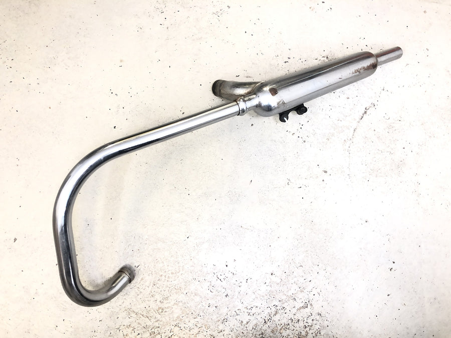 Kawasaki W 650 EJ650A [1999] - Exhaust system right, exhaust manifold, silencer