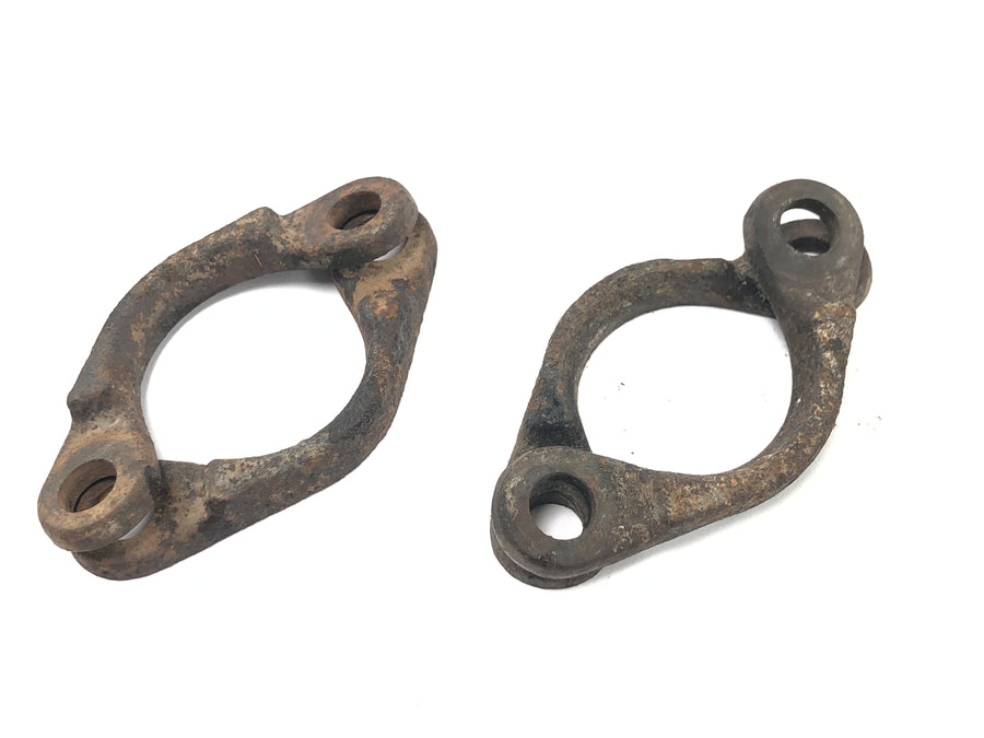 Honda XR 600 R PE04 [1992] - Exhaust clamps, exhaust manifold holder, manifold holder