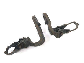 Honda XL 250 R MD03 [1993] - Footrest driver footrests foldable pair at the front