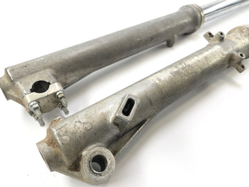 Yamaha XT 500 1U6 [1981] - Fourche Fourche télescopique Fourche à suspension avec axe - 0