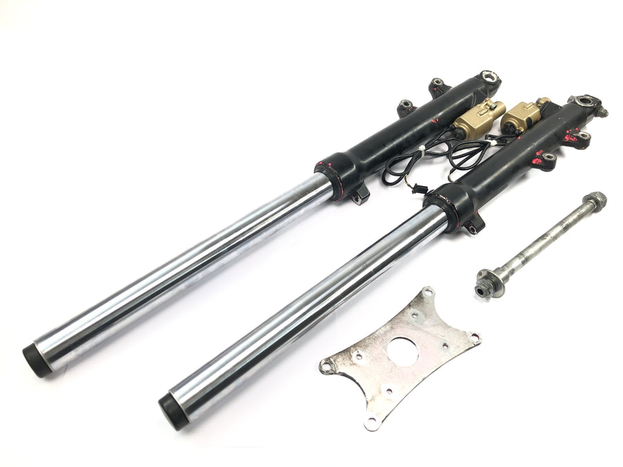 Suzuki GSX R 1100 GU74C [1987] - fork with axle telescopic fork front fork 41 mm