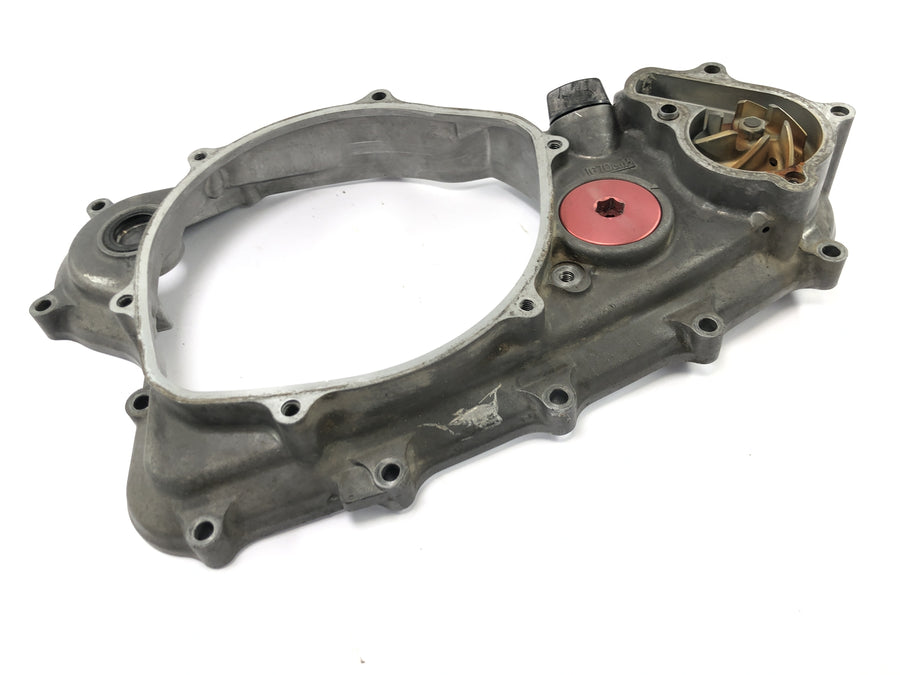 Honda CRF 450 R [2007] - clutch cover engine cover right water pump