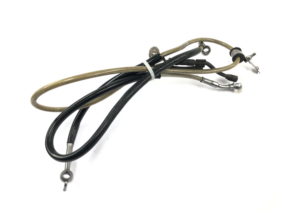Aprilia SX 125 KX [2018] - front brake line steel braided brake hose
