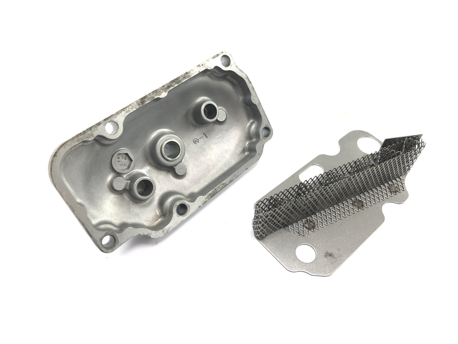 Kawasaki W 650 EJ650A [1999] - Breather cover engine breather oil separator