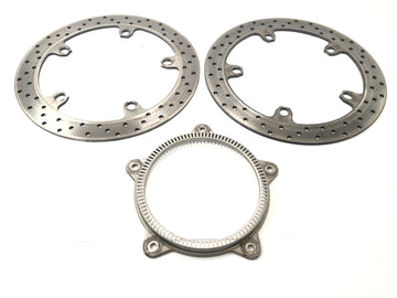 BMW R 1150 RT R22 [2001] - disque de frein avant perforé avec anneau ABS 320 x 5,00mm - 0
