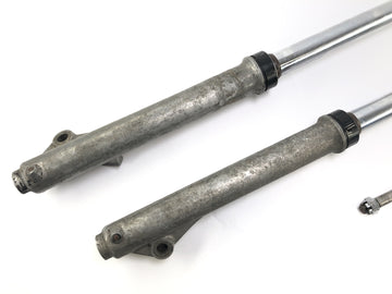 Yamaha XT 500 1U6 [1981] - Fourche Fourche télescopique Fourche à suspension avec axe - 0