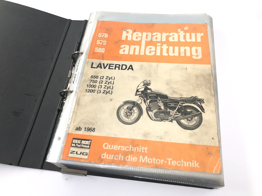 Laverda 1000 [1978] - Instructions de réparation du manuel d'atelier