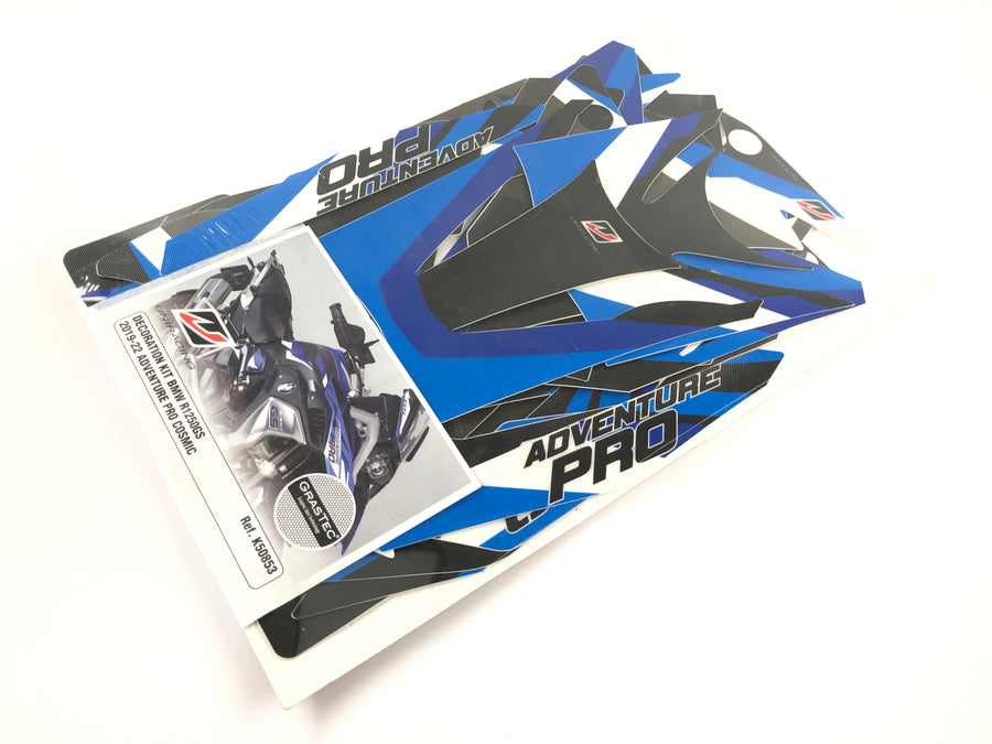BMW R 1200 GS - decal set sticker kit adhesion set Adventure Pro Cosmic