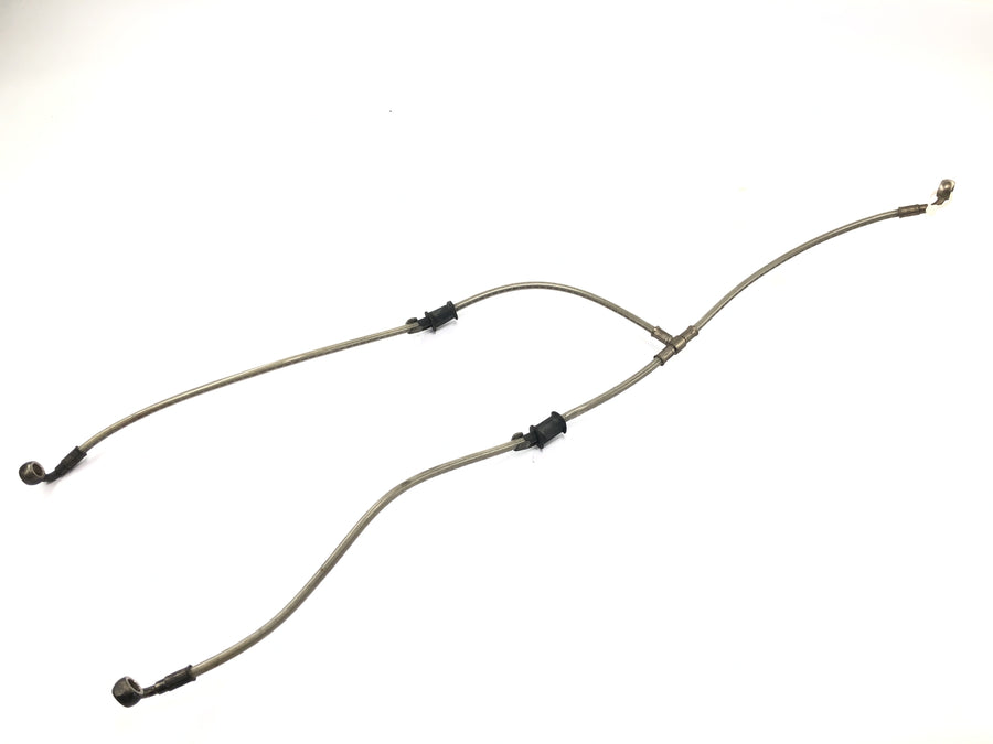 Ducati Multistrada 1000 DS [2003] - front brake line steel braided double brake line