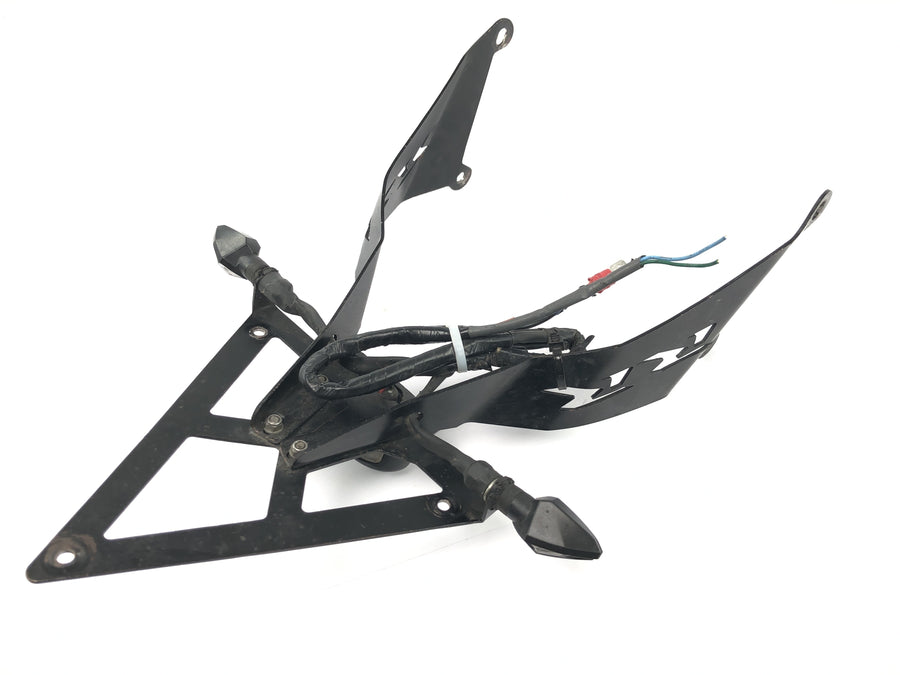 Honda CBR 600 RR PC37 [2004] - Support de plaque cadre de plaque avec éclairage et clignotant