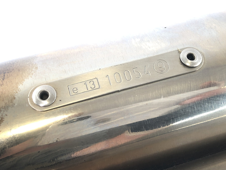 Yamaha Yzf R1 RN01 [1998] - Système d'échappement d'absorbeur de silencieux final d'échappement Système d'échappement avec numéro E