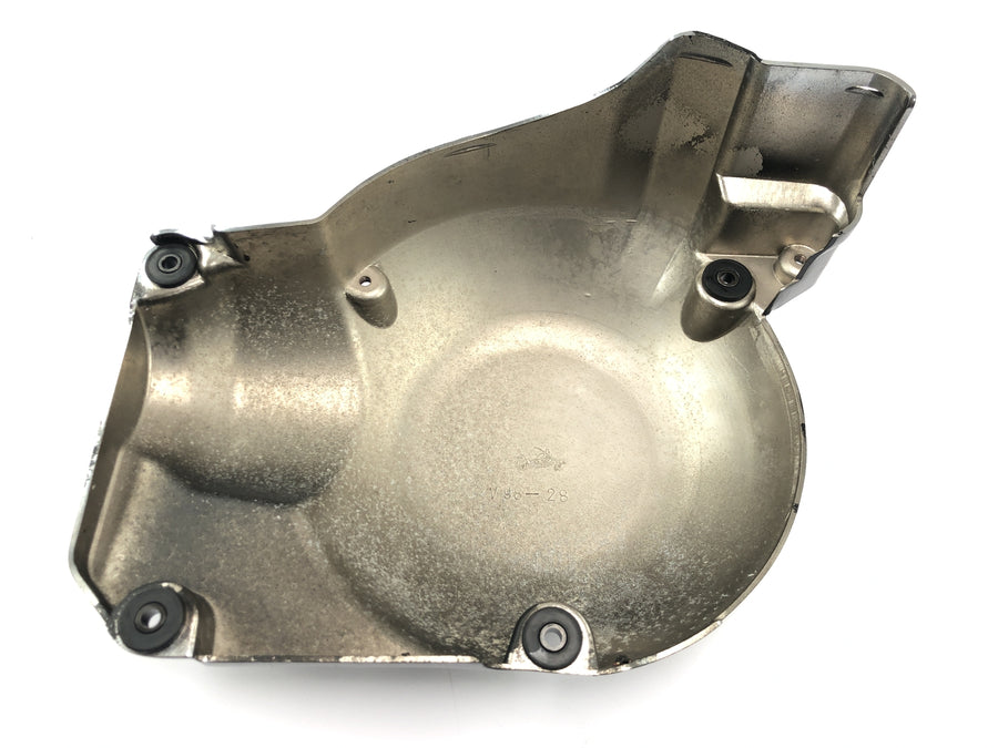 Yamaha XVS 650 4VR [1997] - cache moteur gauche aluminium