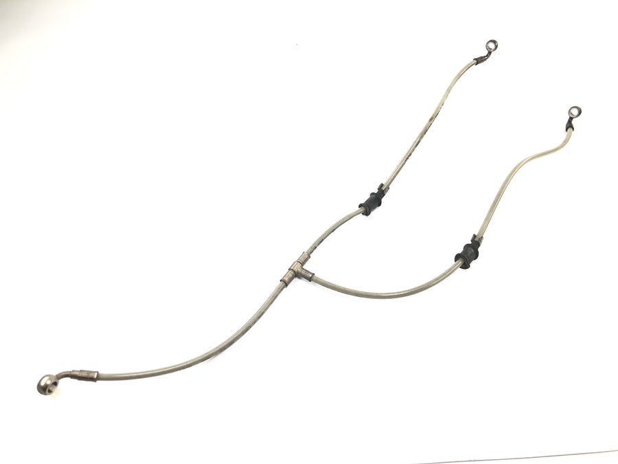 Ducati Multistrada 1000 DS [2003] - front brake line steel braided double brake line