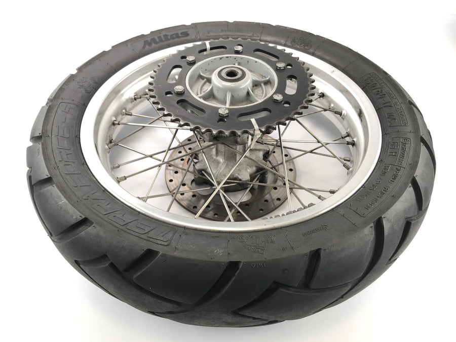 BMW F 650 GS R13 [2002] - Rim de roue arrière avec roue de chaîne et disque de frein 3.0x17 "