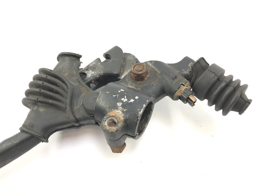 Yamaha XT 500 1U6 [1981] - Fixation guidon levier de frein droit