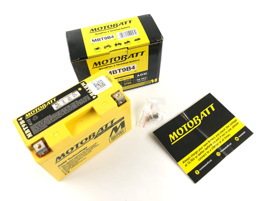 Divers modèles - Batterie AGM Batterie de démarrage QuadFlex MBT9B4 sans entretien