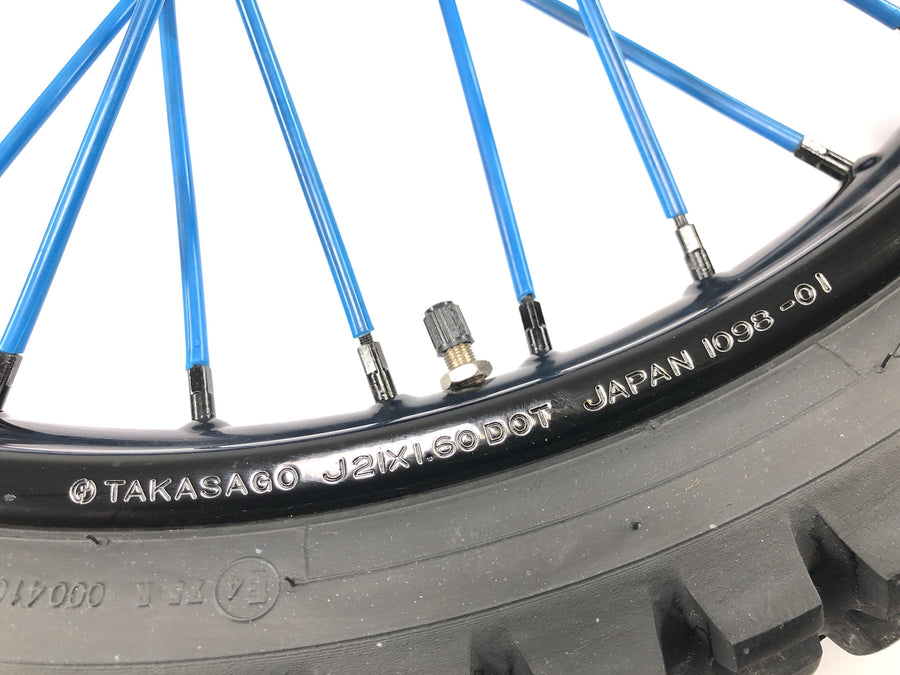 Yamaha DT 125 R DE03 [2000] - wheel set rims front 1.60 x 21" rear 1.85 x 18"