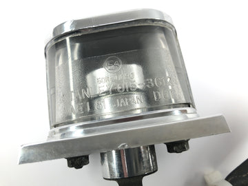 Honda VTX 1800 SC46 [2004] - éclairage de plaque d'immatriculation chrome - 0