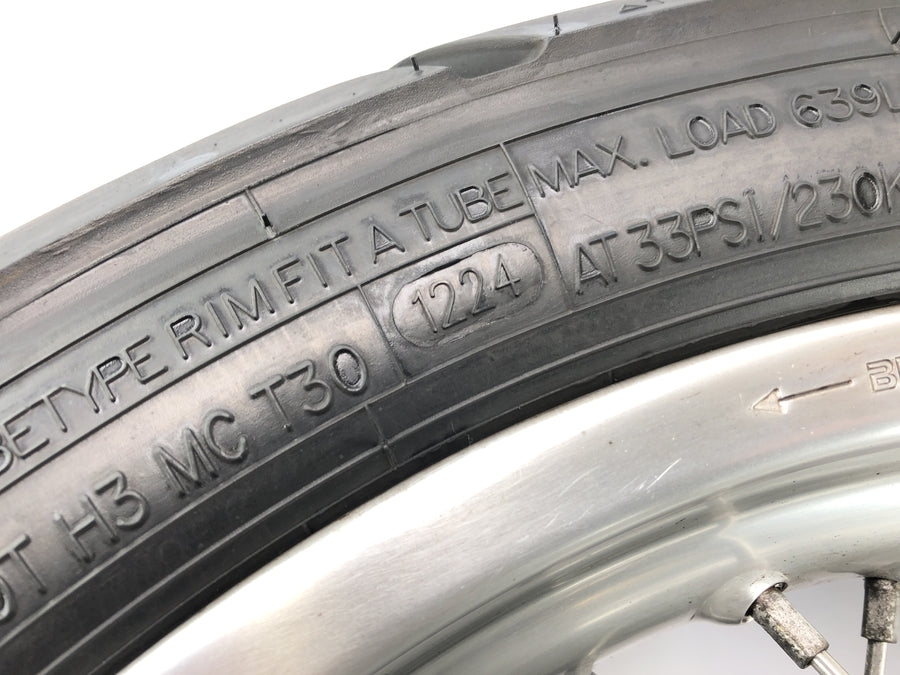BMW F 650 GS R13 [2002] - Rim de roue arrière avec roue de chaîne et disque de frein 3.0x17 "