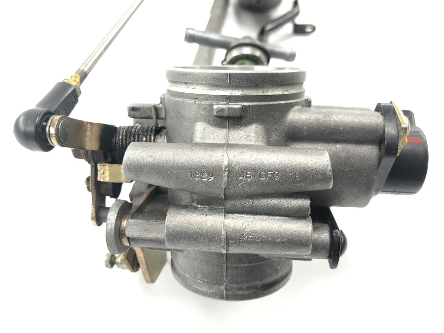 Moto Guzzi V11 Sport [1999] - Système d'injection du papillon des gaz
