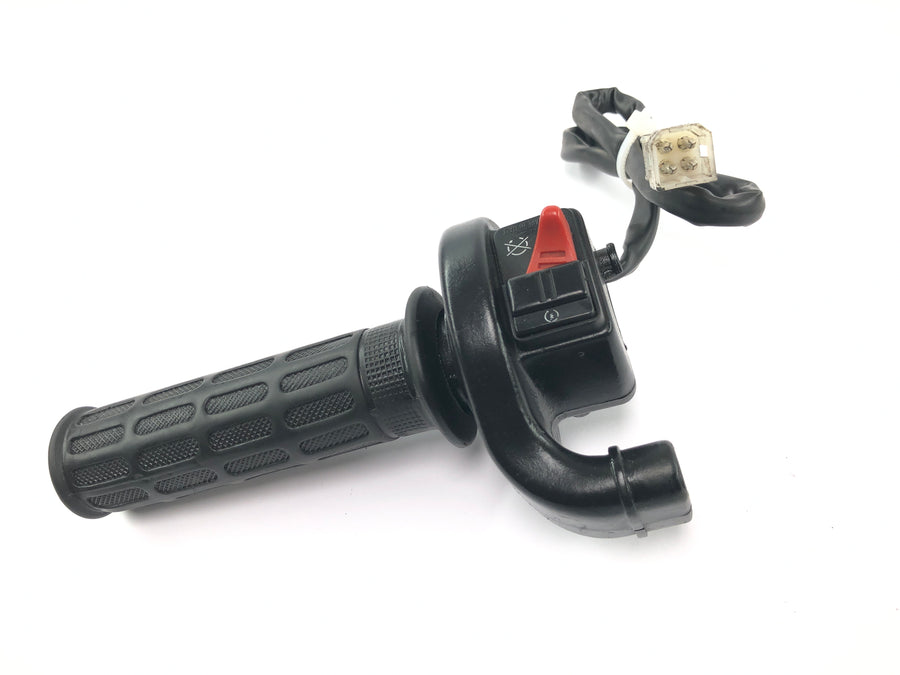 Yamaha TT 600 E 4GV [1995] - Handlebar fitting right handlebar switch throttle grip throttle twist grip