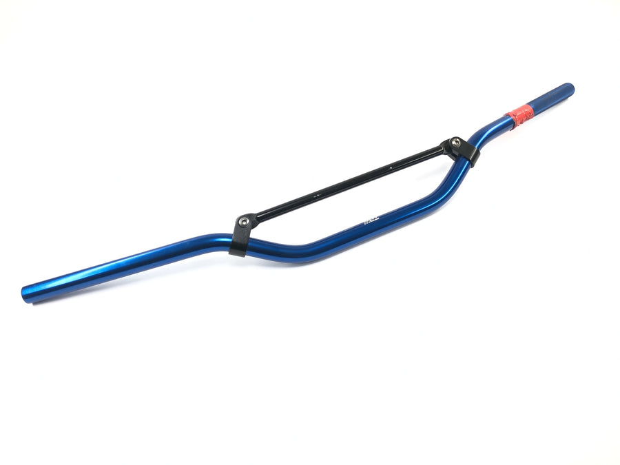 Yamaha DT 125 R DE03 [2000] - Traverse de guidon aluminium bleu renfort croisé renforcé