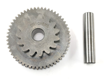 SWM RS 125 R B2 [2020] - Starter pinion gear Starter gear gear kit with shaft - 0