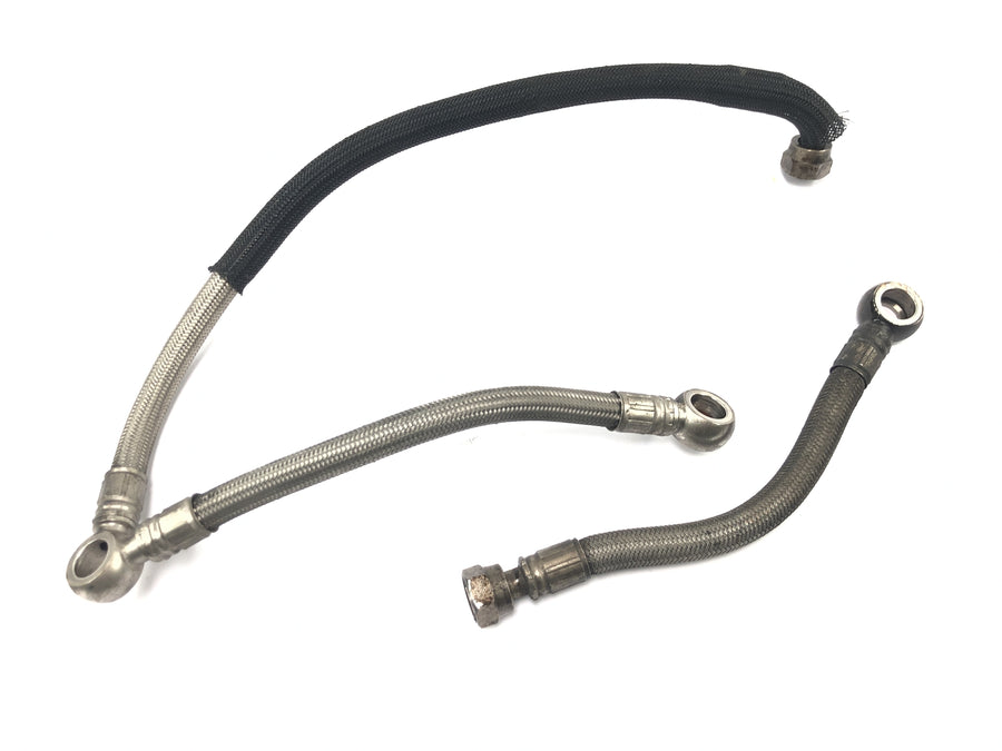 Moto Guzzi Stelvio 1200 8V [2016] - Conduite d'huile conduite de pression conduite flexible en acier